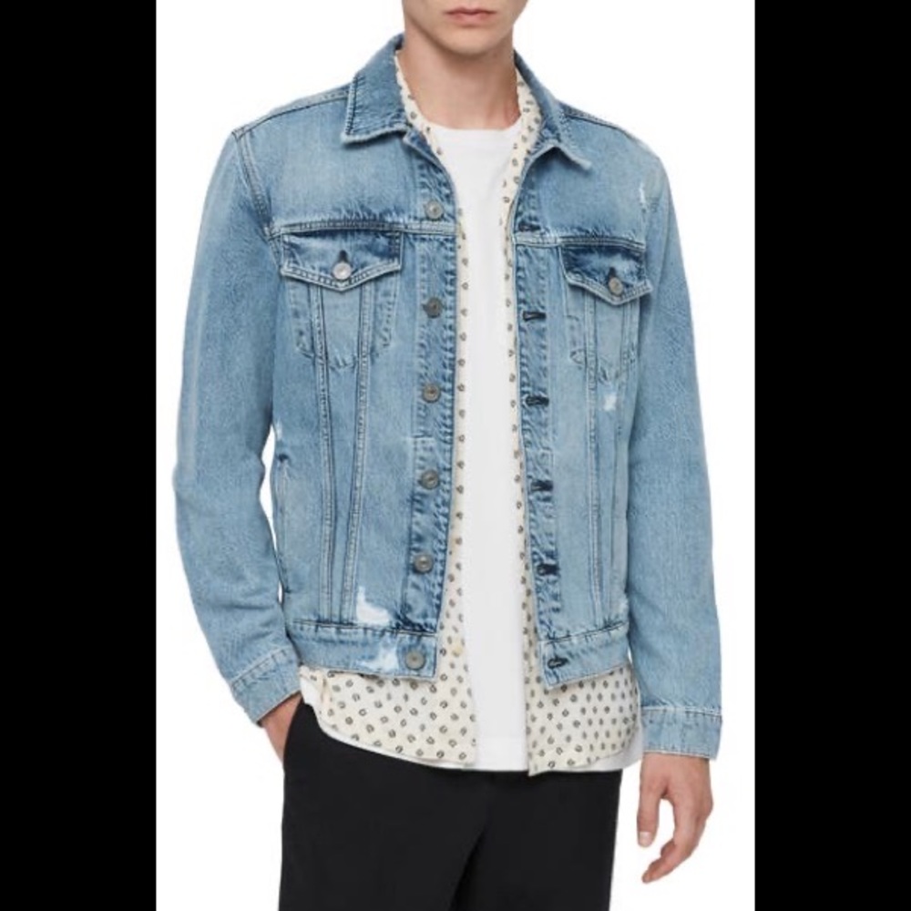 All Saints Idle Denim Jacket - New With Tags